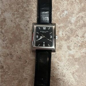 Reaction by Kenneth Cole large rectangular faced watch